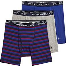 Ralph Lauren Men's Underwear Ralph Lauren Classic Fit Boxer Briefs - Regency Stripe/Rugby Royal/Andover Heather