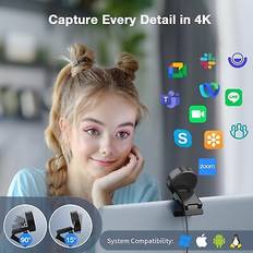 C950 4K 8 Megapixels UHD Webcam