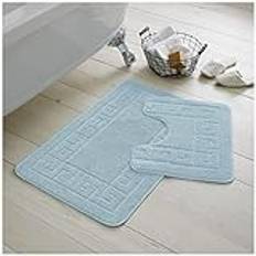 2 Piece Washable Bathroom Mat