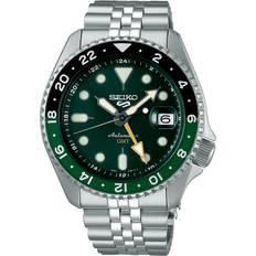 Seiko Rannekellot Seiko 5 Sports SKX GMT "Bi-Colour Green" Automatic SSK035K1