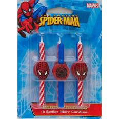 Cake Candles Decopac Marvel Spider-Man Birthday Candles 6pk