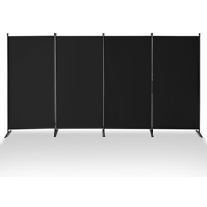 Beige Room Dividers Ebern Designs 4 Panel Beige Room Divider