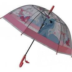 Foxfire Unicorn Umbrella - Clear/Pink