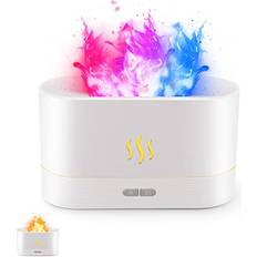 Senmul Colorful Flame Air Aroma Diffuser Humidifier 7 Flame Color N