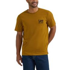 Lee T-shirts Lee Men's Short Sleeve Graphic T-Shirt - Tapenade