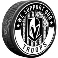 Vegas Golden Knights Sports Fan Products Vegas Golden Knights Military Appreciation Puck