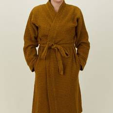 Bronze Sleepwear Hawkins New York Simple Bathrobe 45.0 H in 100% Cotton - Bronze