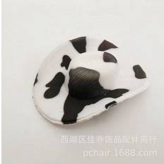 Dolls & Doll Houses Eease Mini Cow Print Hat Decor