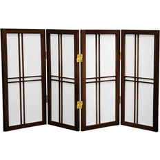 Winston Porter Keitez Short Folding Screen 24 x 48 x 1 in Room Divider