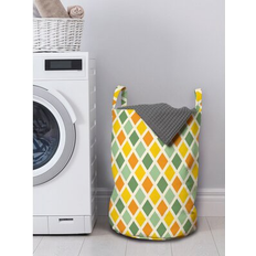 Orange Laundry Baskets & Hampers East Urban Home Ambesonne Retro Laundry Bag 12.99 x 12.99 in