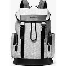 Michael Kors School Bags Michael Kors Hudson Empire Monogram Backpack - White