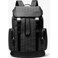 Michael Kors School Bags Michael Kors Hudson Empire Monogram Backpack - Black