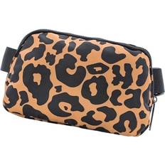 Leopard Bum Bags Yuksok Fanny Pack Purse Belt Bag - Leopard Print/Yellow