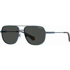 Polaroid Polarized PLD 6195/S/X FLL/M9 Unisex Blu Opaco