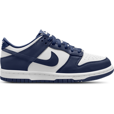 Zapatillas de Baloncesto Nike Dunk Low - White/Midnight Navy