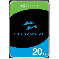 Seagate 16000 GB - Hårddiskar - S-ATA 6Gb/s Seagate SkyHawk AI ST16000VE004 16TB