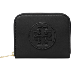 Tory Burch Wallets Tory Burch Small Ella Bio Zip Wallet - Black