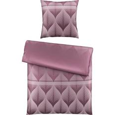 Vliesstoff Bettwäsche Modern Living Domps XL Bettbezug Rosa (220x155cm)