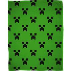 Minecraft Creeper Blankets Black, Green (150x100cm)