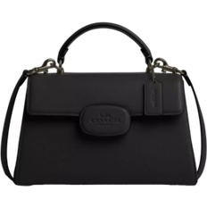 Coach Eliza Top Handle Bag - Smooth Leather/Gunmetal/Black