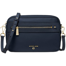 Michael Kors Large Nylon Gabardine Crossbody Bag - Navy