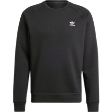 Adidas Jumpers adidas Mens OriginalsTrefoil Essentials Crew Sweatshirt - Black