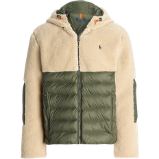 Polo Ralph Lauren Winter Jackets Polo Ralph Lauren The Colden Hybrid Jacket - Company Olive/Beige