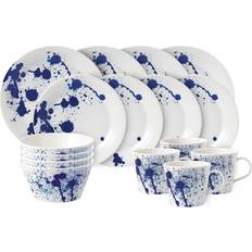 Royal Doulton Juegos de Vajilla Royal Doulton Pacific Blue Splash Juego de Vajilla 16pcs