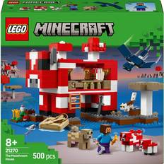 Minecraft lego house LEGO Minecraft Mooshroom-huset 21270