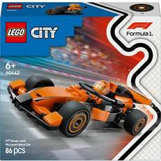 Lego f1 mclaren LEGO F1 Förare Med McLaren Racerbil 60442