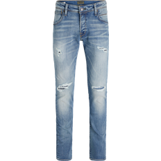 Jack & Jones Glenn Fox 50sps Cb 043 50sps Sn Slim Fit Jeans - Blue/Blue Denim