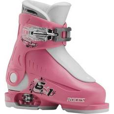 Junior Bottes de descente Roces Idea Up Ski Boots Deeppink/White