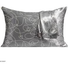 Grey Pillow Cases Kitsch Mickey/Minnie Pillow Case Grey (66x48cm)