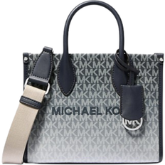 Michael kors mirella Michael Kors Mirella Small Ombré Signature Logo Crossbody Bag - Navy