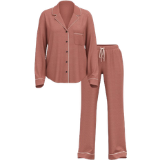 Sleepwear Victoria's Secret Modal Long Pajama Set - Vintage Rose Lurex Stripe