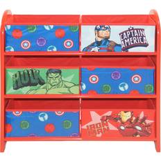 FSC (The Forest Stewardship Council) Storage Disney Marvel Avengers Storage Unit with 6 Boxes