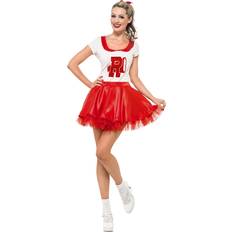 Decades Fancy Dresses Fancy Dress Smiffys Sandy Cheerleader Costume