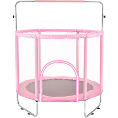 Pink Trampolintilbehør VEVOR 55 Mini Med Net Trampolin Med Net