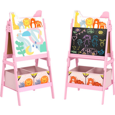 Easels Qaba Double-Sided Art Easel 21.1 x x 19.3 in