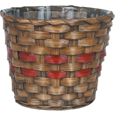 Copper Boxes & Baskets Ophelia & Co Ginger Brown with Red Accents Wicker Basket