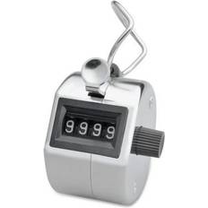 Sparco SPR24100 Tally Counter w- Finger Ring- Silver
