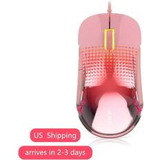 Ajazz AJ358 Gaming Computer Mouse RGB Transparent