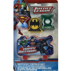 Cake Candles Amscan Justice League Birthday Candles Set 4pc