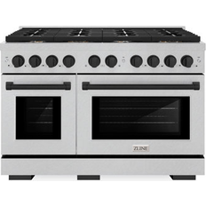 Ranges ZLINE Autograph 48" Gas Range SGRSZ-48-MB Stainless Steel, White