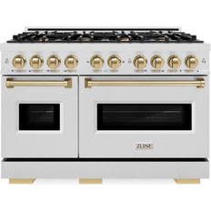 Ranges ZLINE Autograph 48 Inch Classic Dual Fuel Range White