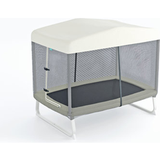 Trampolines Skywalker 6ft x 4ft Rectangle Mini Trampoline for Kids and Toddlers Grey (3' 6'
