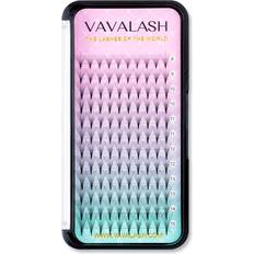 Eyelash Extensions Thickness Middle Stem Long Stem Heat Bonded Premade Fans Russian Volume