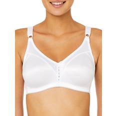 Silver - Women Bras Bali Double Support Wirefree Bra - White