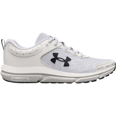 Cheap Running Shoes Under Armour Charged Assert 10 W - White/Black