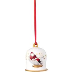 Villeroy & Boch Inredningsdetaljer Villeroy & Boch Annual Christmas Edition Bjällra Vit/Röd Julgranspynt 7cm